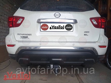 Фаркоп для автомобиля
Nissan Pathfinder (R52)(2012-2021) VasTol
	
	
	Съемный под. . фото 2