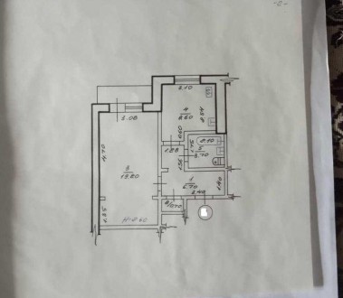 Номер оголошення на сайті компанії: SF-2-933-697-OB.
Продам 1 ком.квартиру, вули. Одесская. фото 10