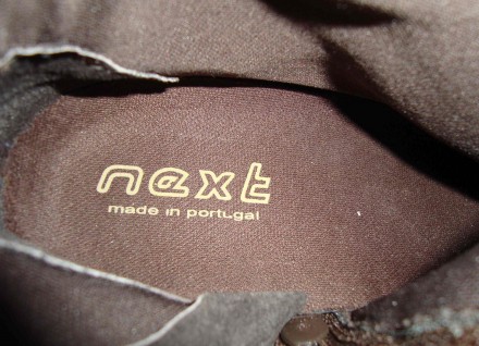Сапоги NEXT 37р. 22 cm. кожа made in Portugal натуральная  демисезонные  по стел. . фото 9