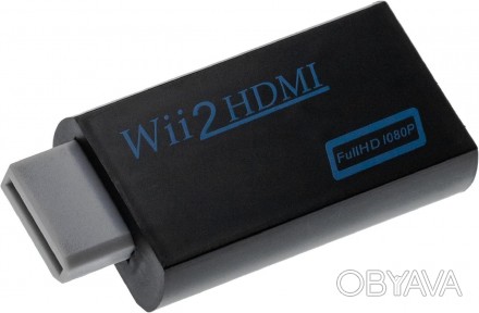 Адаптер Wii HDMI Converter, Адаптер HDMI, сумісний з ігровою консоллю Nintendo W. . фото 1