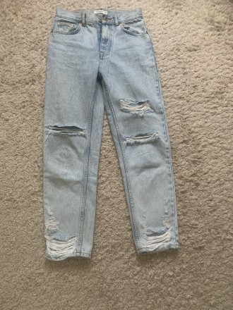 Жіночі джинси фірми Pull&Bear. Стан чудовий. Розмір S(36). Довжина 97 см, по. . фото 2