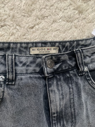 Жіночі джинси фірми Goldi. Стан чудовий. Розмір S( 36). Колір темно-сірий. Довжи. . фото 4