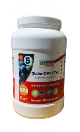 GROGREEN GEL Файв Фруктус 5 кг. Жидачів. фото 1 GROGREEN GEL Файв Фруктус 5 кг. Жидачів. фото 1