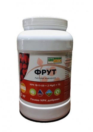 GROGREEN GEL Фрут 5 кг. Жидачів. фото 1 GROGREEN GEL Фрут 5 кг. Жидачів. фото 1