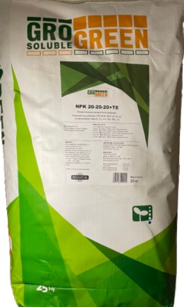 Удобрение GROGREEN NPK 20-20-20+TE на развес. Жидачів. фото 1 Удобрение GROGREEN NPK 20-20-20+TE на развес. Жидачів. фото 1