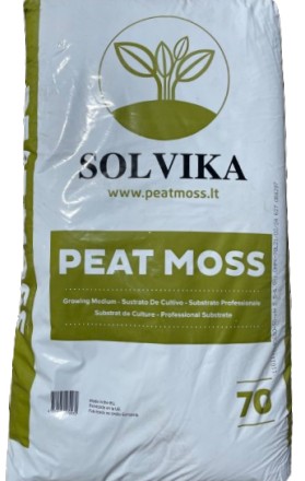 Торфяной субстрат Solvika Peat Moss 70л. Жидачев. фото 1 Торфяной субстрат Solvika Peat Moss 70л. Жидачев. фото 1