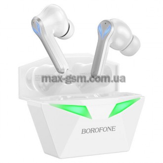 BOROFONE BW24 Magic Waves - TWS ігрові навушники з Bluetooth v5.3, батареєю гарн. . фото 2