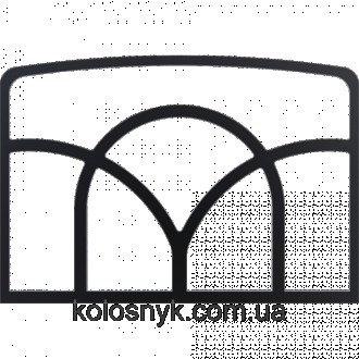Декор для дверей KOZA K7 M KratkiДекор для дверей "M" для окремо стоячої печі KO. . фото 3