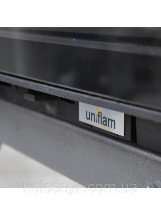  Uniflam 700 Plus с шибером изготовлена из чугуна, материал прочен и устойчив к . . фото 4