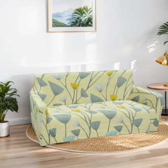 
Чехол для дивана изготовлен из высококачественного трикотажного материала.Трико. . фото 3