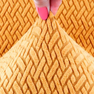 
Еластичний чехол для дивана из ткани Corn Fleece.Материал: Кукурузный флис со с. . фото 5