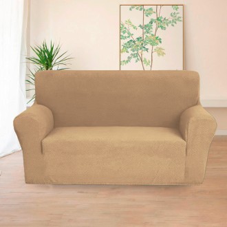
Еластичний чехол для дивана из ткани Corn Fleece.Материал: Кукурузный флис со с. . фото 2