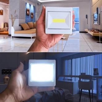 Основні Особливості: Бездротова Технологія: Light Switch LED Light працює бездро. . фото 4