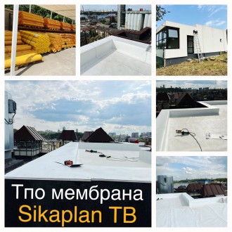 Sikaplan® TB-15 (товщина 1,5 мм) багатошарова синтетична покрівельна мембран. . фото 5