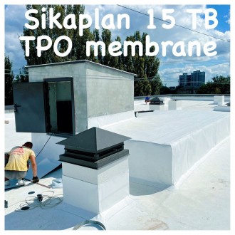 Sikaplan® TB-15 (товщина 1,5 мм) багатошарова синтетична покрівельна мембран. . фото 3