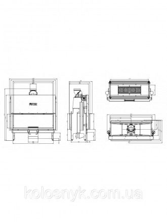 Каминная топка ARDENTE DUO120X43.DGS. Основные характеристики и преимущества.Сре. . фото 3