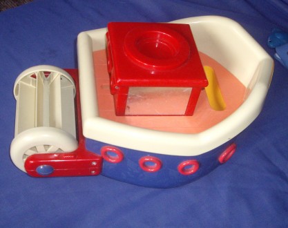 1) Корабель – іграшка для купання з аксесуарами- резинові та пластикові іг. . фото 3
