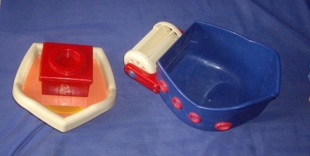 1) Корабель – іграшка для купання з аксесуарами- резинові та пластикові іг. . фото 4