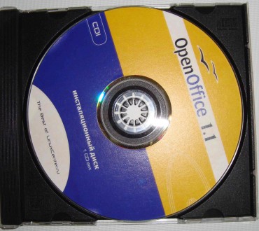 CD disk for PC Компьютерный диск OpenOffice.org 1.1. . фото 4