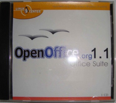 CD disk for PC Компьютерный диск OpenOffice.org 1.1. . фото 2