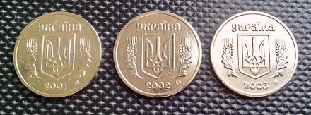 Продам набір обігових монет номіналом 1 гривня 2001, 2002 та 2003 р.р. «Ка. . фото 10