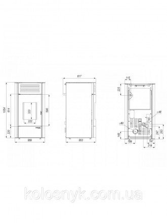 Defro Home AQUAPELL – это пеллетная печь с водяным контуром. В интересах экологи. . фото 3