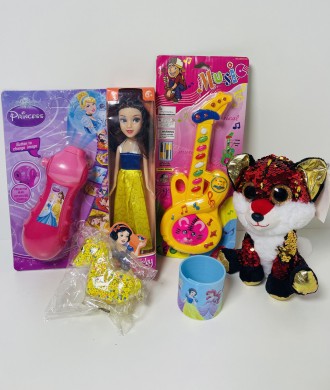 Набор игрушек для девочки, состоит из 6 позиций:
- Кукла “PRINCESS DISNEY/ Принц. . фото 2