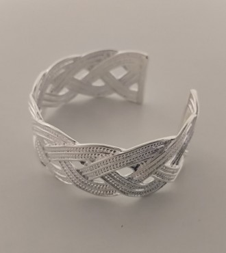 Жіночий браслет зі стерлінгового срібла 925 проби з родієвим покриттям.
Вага 9,1. . фото 5