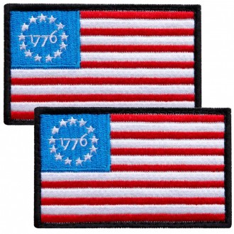 Являє собою вибір шевронів у символічному стилі 1776 року та в США, що відбиває . . фото 2