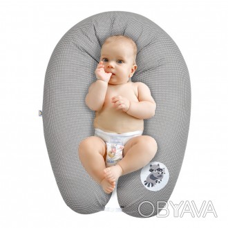 Багатофункціональна подушка, максимально оптимізує процес годування немовляти з . . фото 1