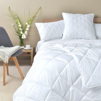 Одеяло Comfort со стежкой в форме куба – качественное текстильное изделие, оптим. . фото 2