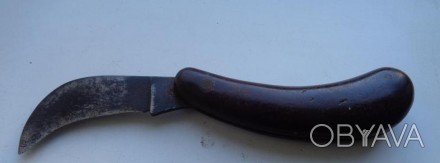 нож садовый,карболит СССР.. . фото 1