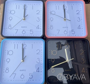 
Часы настенные Quartz 557 20*20 см
Характеристики :
	Страна : Китай
	Размер час. . фото 1