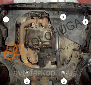 Защита двигателя для автомобиля:
Ford Escape (2007-2012) Кольчуга
Защищает двига. . фото 4