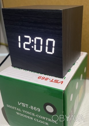 
Часы сетевые VST-869 (6) белый
Характеристики:
	Тип циферблата: 
	Источник пита. . фото 1