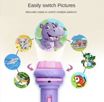 Детский фонарик проектор с 10 картриджами (картинками)
Характеристики:
	Страна: . . фото 4