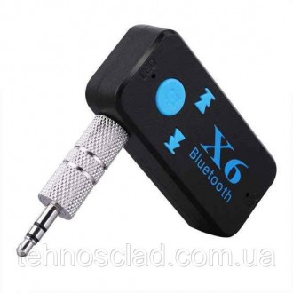 Бездротовий адаптер Bluetooth BT-X6 audio adapter в машину передавач AUX для муз. . фото 8