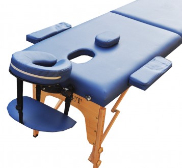 Профессиональный массажный стол ZENET ZET-1042/M синий - станет отличным помощни. . фото 3
