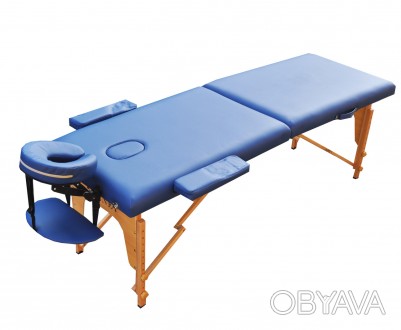 Профессиональный массажный стол ZENET ZET-1042/M синий - станет отличным помощни. . фото 1