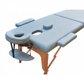 Профессиональный массажный стол ZENET ZET-1042/S голубой - станет отличным помощ. . фото 3
