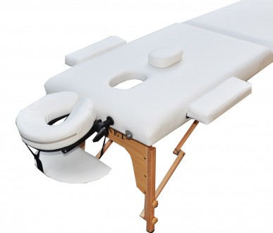 Масажний стіл ZENET ZET-1042 розмір L білий - це компактна модель масажного стол. . фото 3