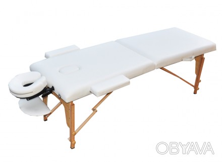 Масажний стіл ZENET ZET-1042 розмір L білий - це компактна модель масажного стол. . фото 1