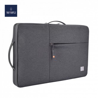 Сумка для ноутбука WIWU Alpha Double Layer Sleeve для MacBook изготовлена из вод. . фото 2