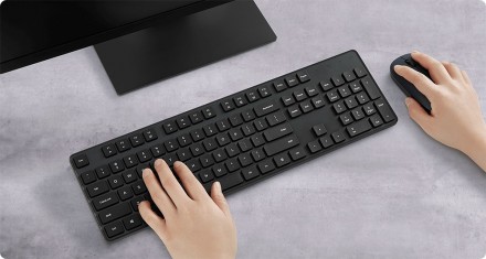 Комплект клавіатури та миші для комп'ютера
Комплект для офісної роботи Xiaomi ск. . фото 8