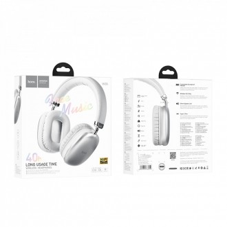 HOCO W35 - це повнорозмірні навушники, які реалізовано у вишуканому, елегантному. . фото 8