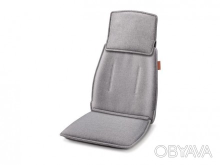 Завдяки масажу шиацу, що глибоко діє, масажна накидка Beurer MG 330 grey на сиді. . фото 1