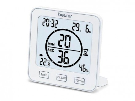 Термогигрометр Beurer HM 22 позволяет контролировать микроклимат в помещении. Те. . фото 2