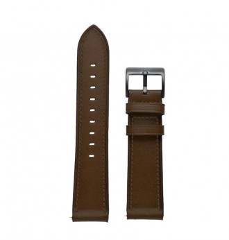 Ремінець шкіряний для годинника 22 мм - це якісний шкіряний ремінь з пряжкою-зас. . фото 3