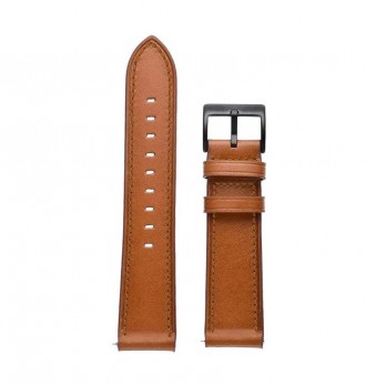 Ремешок кожаный для часов 22 мм - это качественный кожаный ремешок с пряжкой-зас. . фото 3
