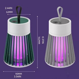 Пастка для знищення комарів Mosquito Killer Lamp здатна ефективно і безпечно для. . фото 4